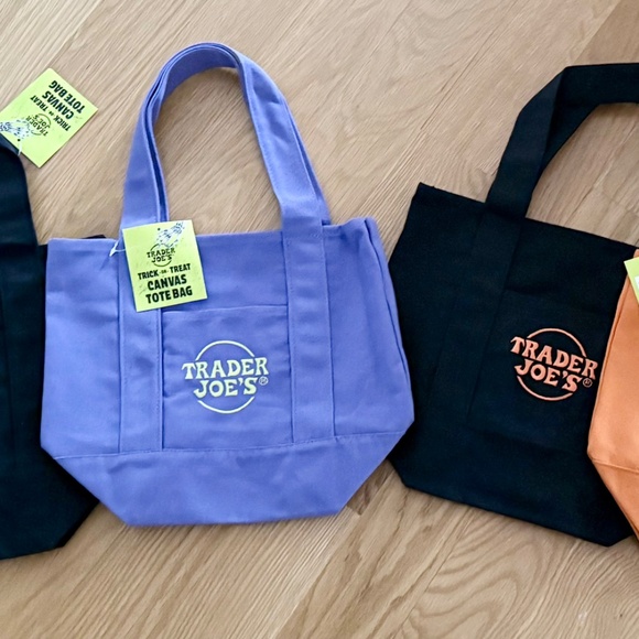 Trader Joe's Halloween Themed Mini Tote - Picture 2 of 3